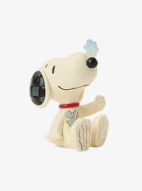 Enesco Peanuts Snoopy Snowflake Mini Figure
