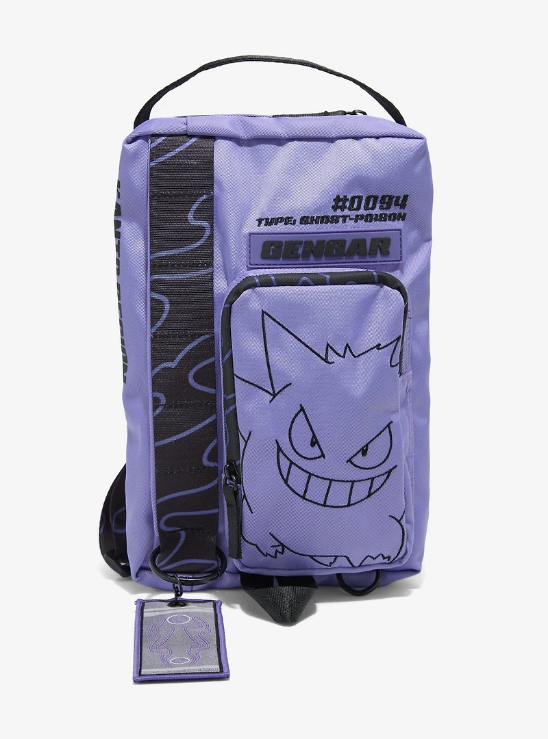 Pokémon Gengar Purple Sling Bag - BoxLunch Exclusive