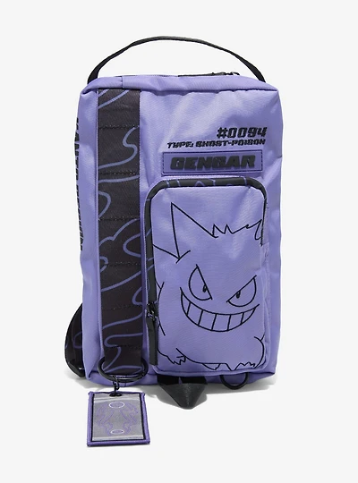 Pokémon Gengar Purple Sling Bag - BoxLunch Exclusive