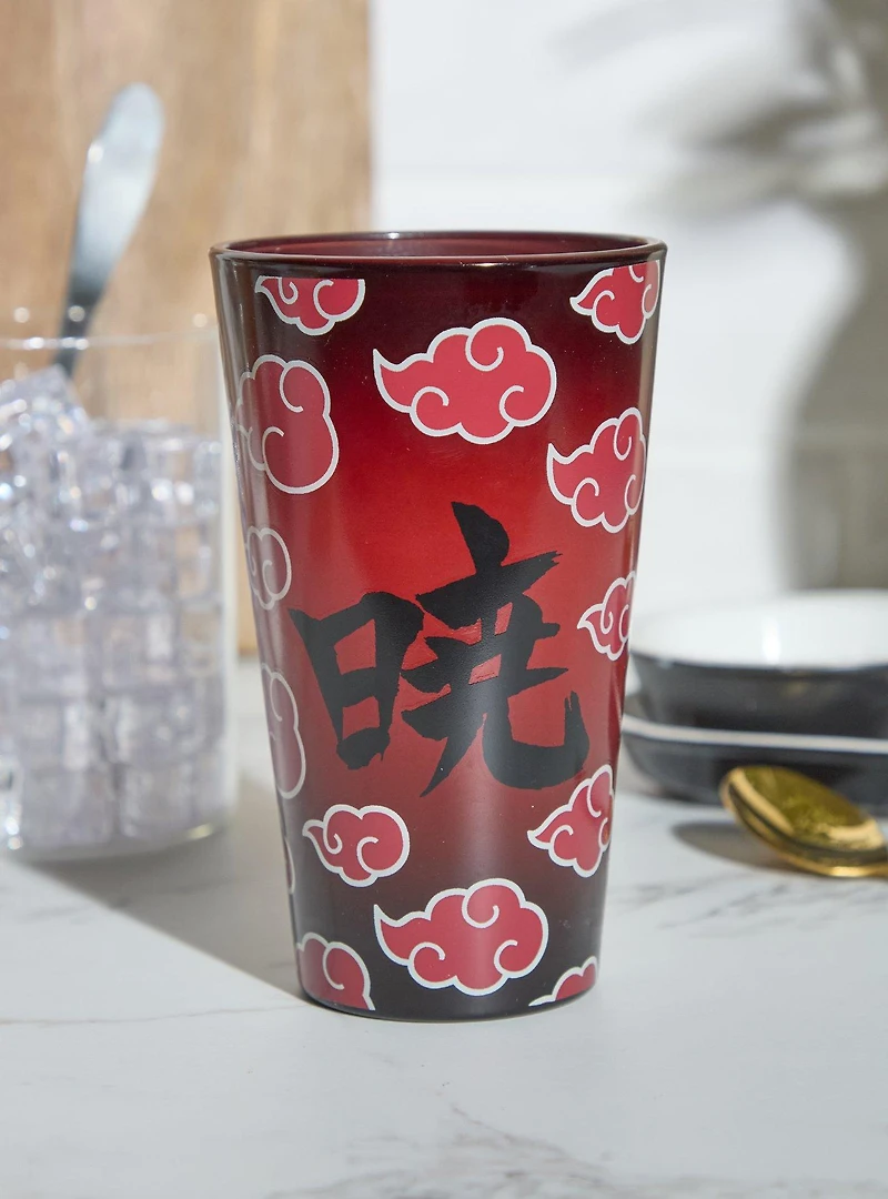 Naruto Shippuden Akatsuki Clouds Pint Glass