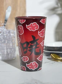 Naruto Shippuden Akatsuki Clouds Pint Glass