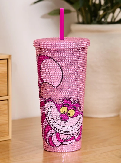 Disney Alice in Wonderland Cheshire Cat Rhinestone Carnival Cup - BoxLunch Exclusive