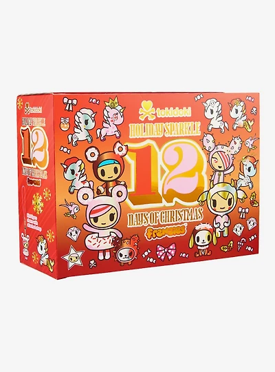 tokidoki Holiday Sparkle 12 Days of Christmas Charm Calendar