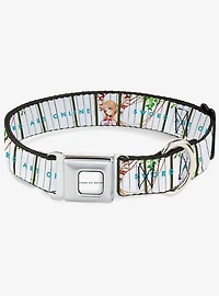 Sword Art Online Asuna Cage Trap Pose & Title Seatbelt Buckle Dog Collar