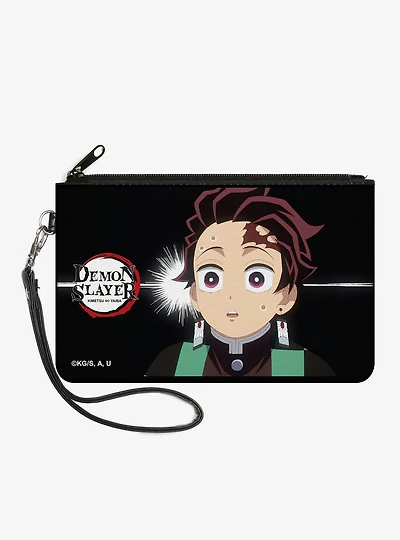 Demon Slayer Tanjiro Kamado Pose Zip Clutch Wallet