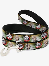 Demon Slayer Sanemi Shinazugawa Pose & Title Dog Leash