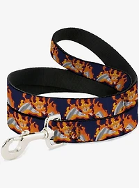 My Hero Academia Flame Endeavor Pose Dog Leash