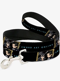Sword Art Online Kirito Reflection Poses & Title Dog Leash