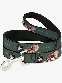 Sword Art Online Kirito & Asuna Pose Title Dog Leash