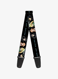 Sword Art Online Four Character Swords Group & Logo Guitar Strap