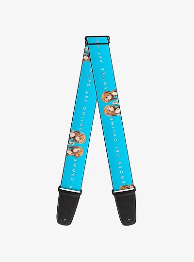 Sword Art Online Asuna Comic Cover Pose & Logo Guitar Strap