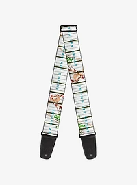 Sword Art Online Asuna Cage Trap Pose & Title Guitar Strap