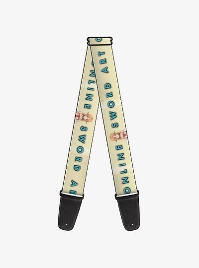 Sword Art Online Asuna Yuuki Pose & Title Guitar Strap