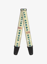 Sword Art Online Asuna Yuuki Pose & Title Guitar Strap