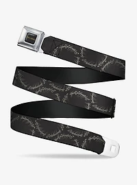 the Lord of Rings One Ring Script Seatbelt Buckle Belt