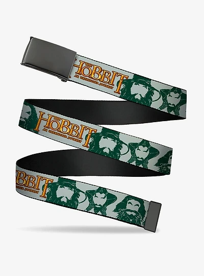 The Hobbit An Unexpected Journey Beards of Middle Earth Clamp Buckle Belt