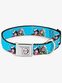 Demon Slayer Giyu & Sabito Warding Mask Pose Seatbelt Buckle Dog Collar