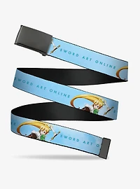Sword Art Online Leafa Joyeuse Pose & Logo Clamp Buckle Belt