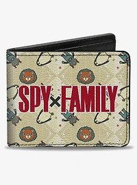 Spy x Family Anya Icons & Title Bifold Wallet