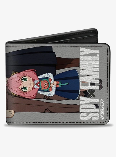 Spy x Family Forger Happy Family Group Pose Bifold Wallet