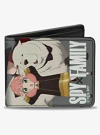 Spy x Family Forger Family Bondo Action Pose Bifold Wallet