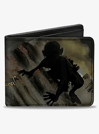 The Hobbit We Hates It Forever Gollum Quote Pose Bifold Wallet
