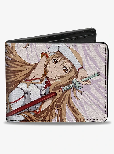Sword Art Online Asuna Sword Pose Bifold Wallet