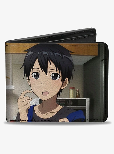 Sword Art Online Asuna & Kirito Home Life Scene Bifold Wallet