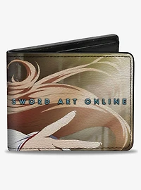 Sword Art Online Asuna Action Sword Pose Bifold Wallet