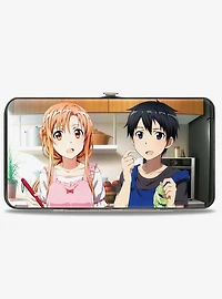 Sword Art Online Asuna & Kirito Game & Life Scenes Hinged Wallet