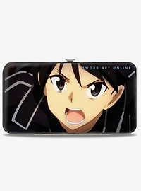 Sword Art Online Asuna & Kirito Face Expression Close Up Hinged Wallet