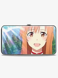 Sword Art Online Kirito & Asuna Sun Rays Faces Hinged Wallet