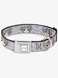 Fruits Basket Chibi Yuki & Kimono Rat Icon Seatbelt Buckle Dog Collar