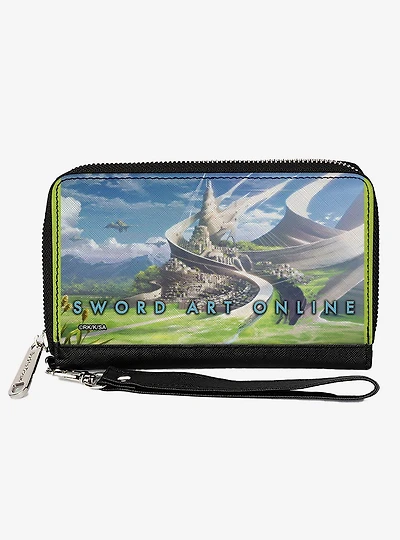 Sword Art Online Alfheim Online Scene Zip Around Wallet