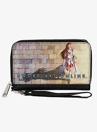 Sword Art Online Asuna Walking Pose Zip Around Wallet
