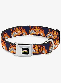 My Hero Academia Flame Endeavor Pose Seatbelt Buckle Dog Collar