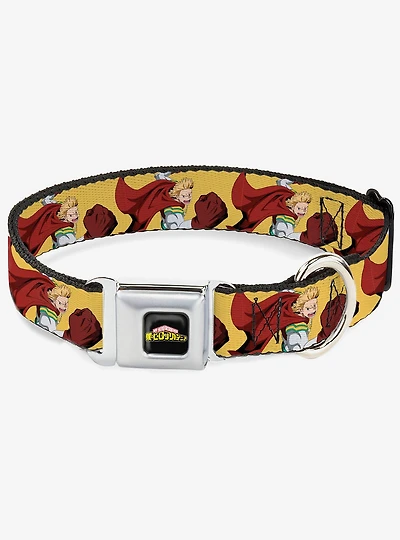 My Hero Academia Mirio Togata Upper Cut Pose Seatbelt Buckle Dog Collar