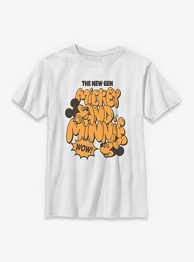 Disney Mickey Mouse & Minnie The New Gen Youth T-Shirt