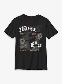 Disney Mickey Mouse Music To My Ears Youth T-Shirt