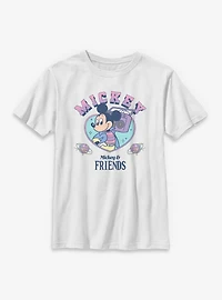 Disney Mickey & Friends Retro Boom Box Youth T-Shirt