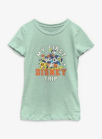 Disney Mickey Mouse & Friends My First Trip Youth Girls T-Shirt
