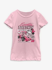 Disney Minnie Mouse Sweetie Speedway Youth Girls T-Shirt