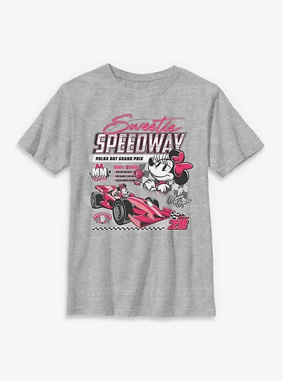 Disney Minnie Mouse Sweetie Speedway Youth T-Shirt