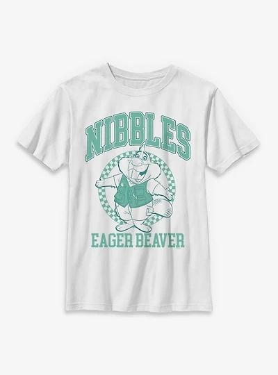 Disney Pixar Zootopia Nibbles Collegiate Eager Beaver Youth T-Shirt