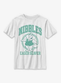 Disney Pixar Zootopia Nibbles Collegiate Eager Beaver Youth T-Shirt