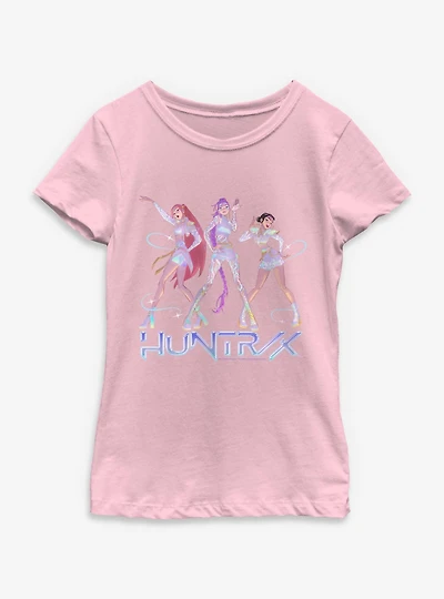 KPop Demon Hunters HUNTR/X Pose Youth Girls T-Shirt