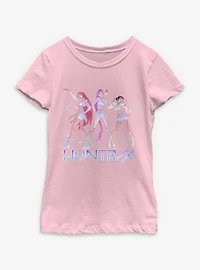 KPop Demon Hunters HUNTR/X Pose Youth Girls T-Shirt