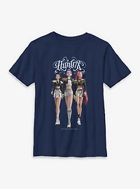 Kpop Demon Hunters HUNTR/X Golden Stance Youth T-Shirt