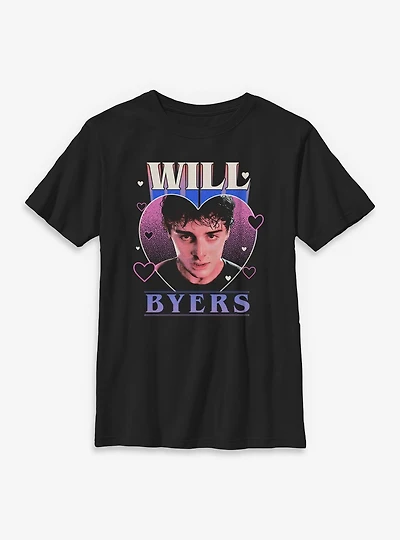 Stranger Things Will Byers Heart Youth T-Shirt