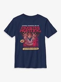 Stranger Things Sunday Mornings Are For Monster Hunting Youth T-Shirt